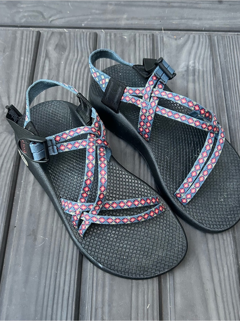 Chaco ZX1 Double Strap Sandal Pattern Women’s 8